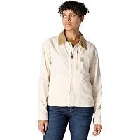 Amazon.com: Carhartt Women's Rugged Flex® Loose Fit Canvas Sherpa